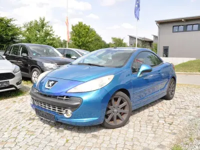Gebraucht Peugeot 207 CC Platinum 150 PS (110 kW) 2008 Blau Cabrio