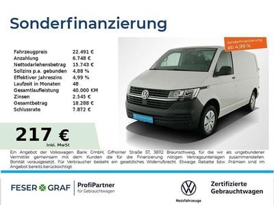 Gebraucht VW Transporter 110 PS (80 kW) 2023 Weiss Van