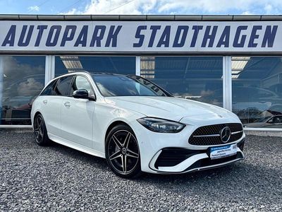 Gebraucht Mercedes C220 Advanced 197 PS (144 kW) 2023 Weiß Kombi