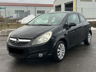 Gebraucht Opel Corsa 90 PS (66 kW) 2008 Schwarz Kleinwagen