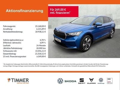 Gebraucht Skoda Enyaq iV Loft 132 kW (180 PS) 2022 Race blau metallic SUV