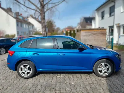 Käytetty Skoda Scala Style 116 HP (85 kW) 2019 Sininen Viistoperä