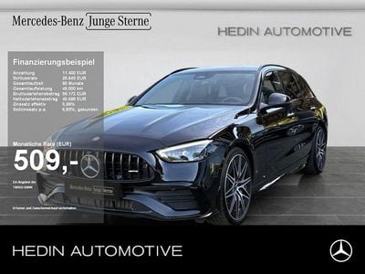 Brugt Mercedes C43 AMG AMG 408 HK (300 kW) 2024 Sort Stationcar