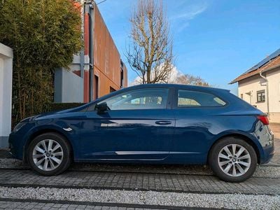 Gebraucht Seat Leon SC CONNECT 110 PS (80 kW) 2017 Blau Kleinwagen