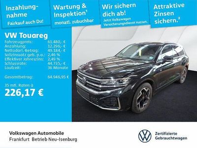 Gebraucht VW Touareg R-line 231 PS (169 kW) 2025 0e grenadillschwarz metallic (metallic) SUV