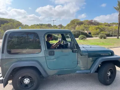 Gebraucht Jeep Wrangler 120 PS (88 kW) 1995 Grün SUV
