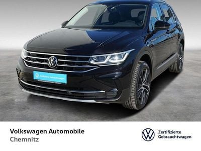 Gebraucht VW Tiguan Elegance 200 PS (147 kW) 2021 Deep black perleffekt SUV