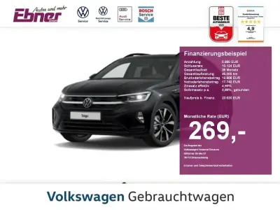 Brugt VW Taigo R-line 150 HK (110 kW) 2022 Sort SUV