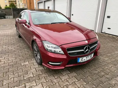 Brugt Mercedes CLS350 265 HK (194 kW) 2012 Rød Coupe