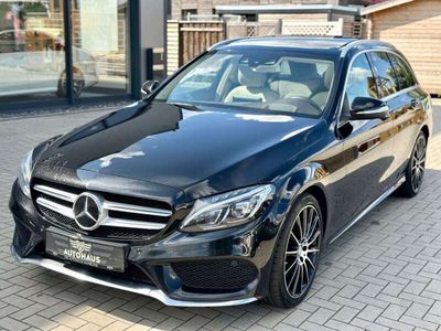 Gebraucht Mercedes C300e AMG 204 PS (150 kW) 2015 Obsidianschwarz  metalliclack Kombi