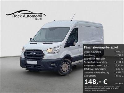 Second-hand Ford Transit 131 CP (96 kW) 2020 Alb Monovolum