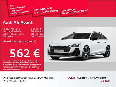 Gebraucht Audi A5 S-Line 299 PS (219 kW) 2025 Gletscherweiß metallic Kombi