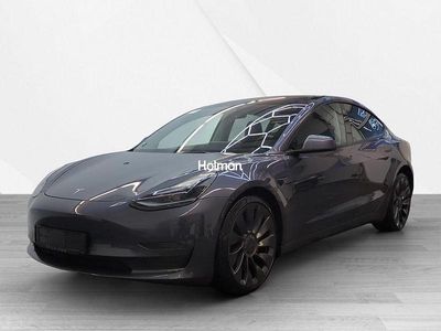 Grau Gebraucht 2022 Tesla Model 3 Performance Limousine | 30.964 € (Fairer Preis)