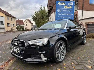 Gebraucht Audi A3 Cabriolet S-Line 190 PS (139 kW) 2018 Mythosschwarz (metallic) Cabrio