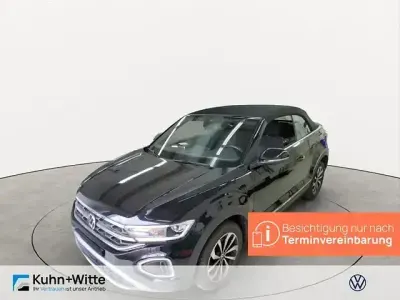 Gebraucht VW T-Roc Cabriolet Style 150 PS (110 kW) 2022 Schwarz Cabrio