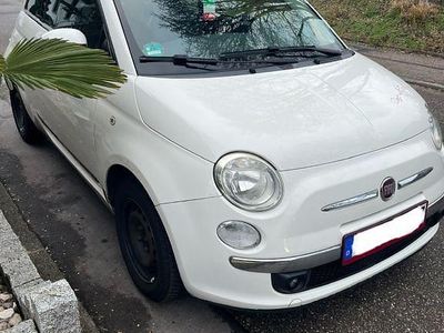 Gebraucht Fiat 500 Lounge 69 PS (50 kW) 2012 Weiß Kleinwagen