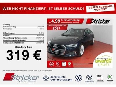 Usata Audi A6 Design 265 CV (194 kW) 2022 Blu Station wagon