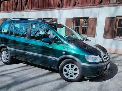 Gebraucht Opel Zafira Njoy 101 PS (74 kW) 2004 Grün Van / Kleinbus