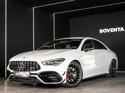 Gebraucht Mercedes CLA45 AMG AMG 421 PS (309 kW) 2020 Digitalweiss  metalliclack Coupé