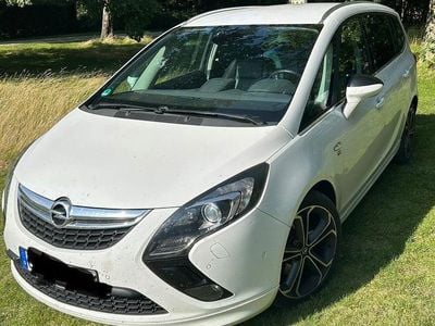 Gebraucht Opel Zafira Tourer Sport 165 PS (121 kW) 2013 Weiß Van / Kleinbus