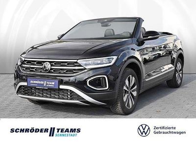 Gebraucht VW T-Roc Cabriolet Goal 150 PS (110 kW) 2025 Schwarz Cabrio