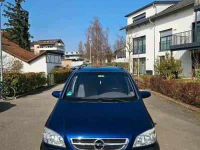 Gebraucht Opel Zafira 125 PS (91 kW) 2003 Blau Van / Kleinbus