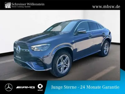 Occasion Mercedes GLE400 AMG 381 PK (280 kW) 2025 Blauw Coupé
