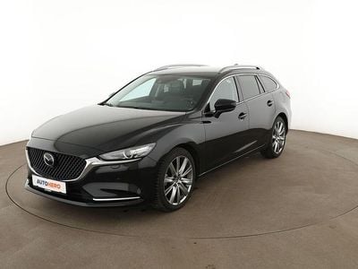 Begagnad Mazda 6 Exclusive-Line 165 HK (121 kW) 2024 Svart Kombi