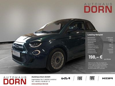 Neu Fiat 500 65 PS (47 kW) 2026 Grün Limousine