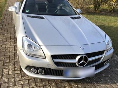 Gebraucht Mercedes SLK200 184 PS (135 kW) 2014 Silber Cabrio