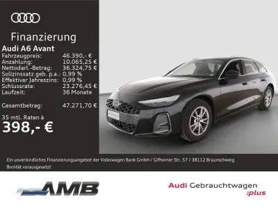 Gebraucht Audi A6 Sport 204 PS (150 kW) 2026 Mythosschwarz metallic Kombi