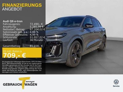 Gebraucht Audi Q6 e-tron Edition .1 284 kW (387 PS) 2025 Grau SUV