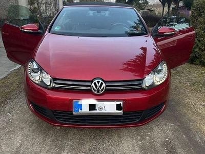 Gebraucht VW Golf Cabriolet 122 PS (89 kW) 2012 Rot Cabrio