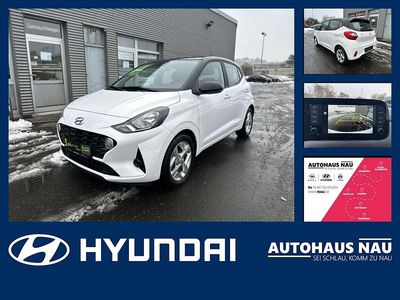 Polar white/ phantom black / sol Gebraucht 2022 Hyundai i10 Trend Kleinwagen | 14.690 € (Fairer Preis)