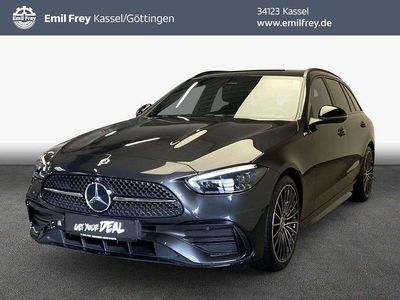 Graphitgrau metallic Gebraucht 2025 Mercedes C200 AMG line Kombi | 45.950 € (Teuer)