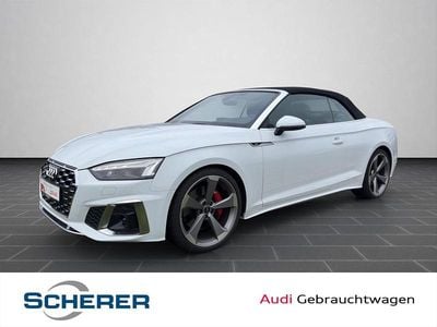 Gebraucht Audi S5 Comfort 354 PS (260 kW) 2023 Gletscherweiß metallic/verdeck schwarz (metallic) Coupé