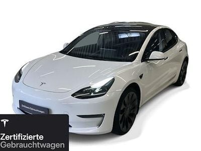 Gebraucht Tesla Model 3 Performance 377 kW (513 PS) 2022 Weiß Limousine