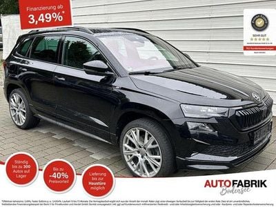 Occasion Skoda Karoq SportLine 190 PK (139 kW) 2023 Zwart SUV