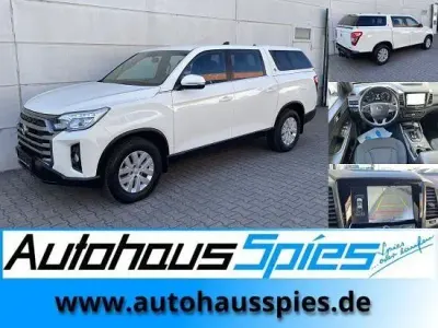Gebraucht SsangYong Musso Quartz 203 PS (149 kW) 2023 Weiß waa grand white (solid) Pickup