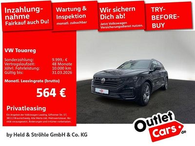 Deep black perleffekt Gebraucht 2022 VW Touareg R-line SUV | 55.970 € (Etwas zu teuer)