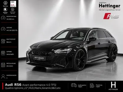Gebraucht Audi RS6 Ambiente 600 PS (441 kW) 2022 Schwarz Kombi