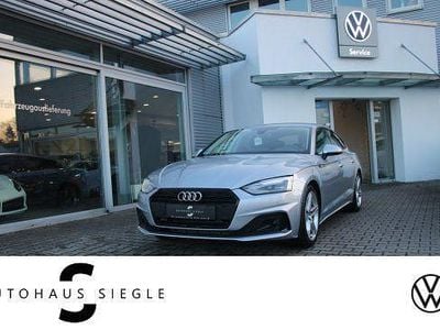 Gebraucht Audi A5 Sportback Advanced Plus 150 PS (110 kW) 2021 Florettsilber (metallic) Kleinwagen