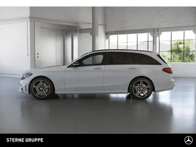 Brugt Mercedes C300 AMG 245 HK (180 kW) 2021 Hvid Stationcar