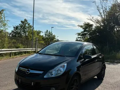 Gebraucht Opel Corsa 90 PS (66 kW) 2007 Schwarz Kleinwagen
