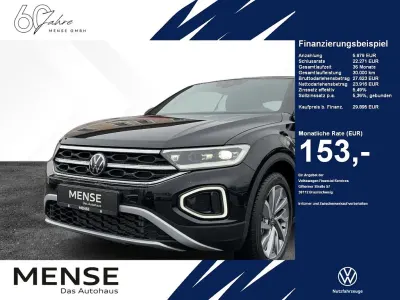 Gebraucht VW T-Roc Cabriolet Goal 150 PS (110 kW) 2025 Schwarz Cabrio