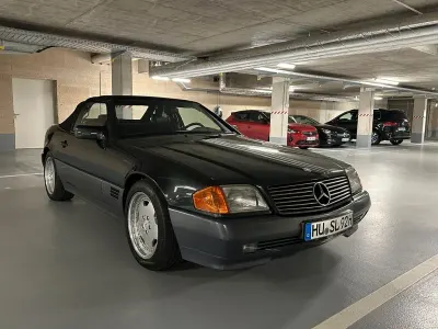 Gebraucht Mercedes SL500 AMG 326 PS (239 kW) 1992 Schwarz Cabrio