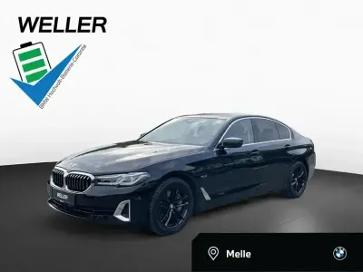 Brugt BMW 545e Luxury Line 394 HK (289 kW) 2022 Sort Sedan