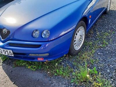 Gebraucht Alfa Romeo Spider 150 PS (110 kW) 1998 Blau Cabrio
