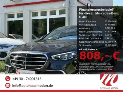Gebraucht Mercedes S400 330 PS (242 kW) 2020 Obsidianschwarz  metalliclack Limousine