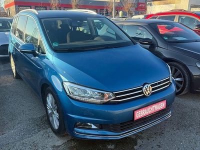 Gebraucht VW Touran Highline 150 PS (110 kW) 2016 Blau Van / Kleinbus